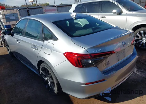 2023 Honda Civic Sport z USA, uszkodzony, nr VIN 2HGFE2F53PH509128